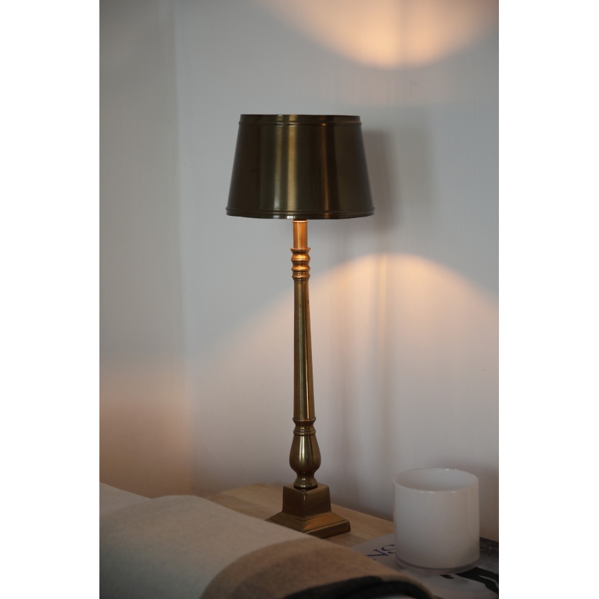 Markslöjd 108774 - Stolna lampa METALLO 1xE27/40W/230V zlatna