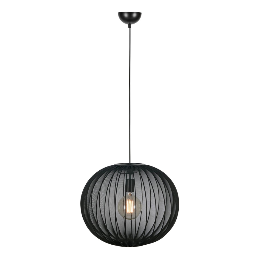 Markslöjd 108791 - Luster na sajli FORENCE 1xE27/40W/230V pr. 50 cm crna