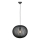Markslöjd 108791 - Luster na sajli FORENCE 1xE27/40W/230V pr. 50 cm crna