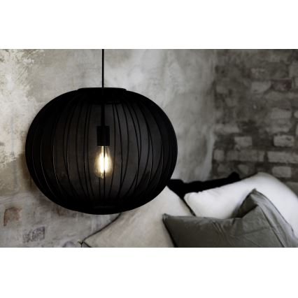 Markslöjd 108791 - Luster na sajli FORENCE 1xE27/40W/230V pr. 50 cm crna