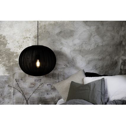 Markslöjd 108791 - Luster na sajli FORENCE 1xE27/40W/230V pr. 50 cm crna