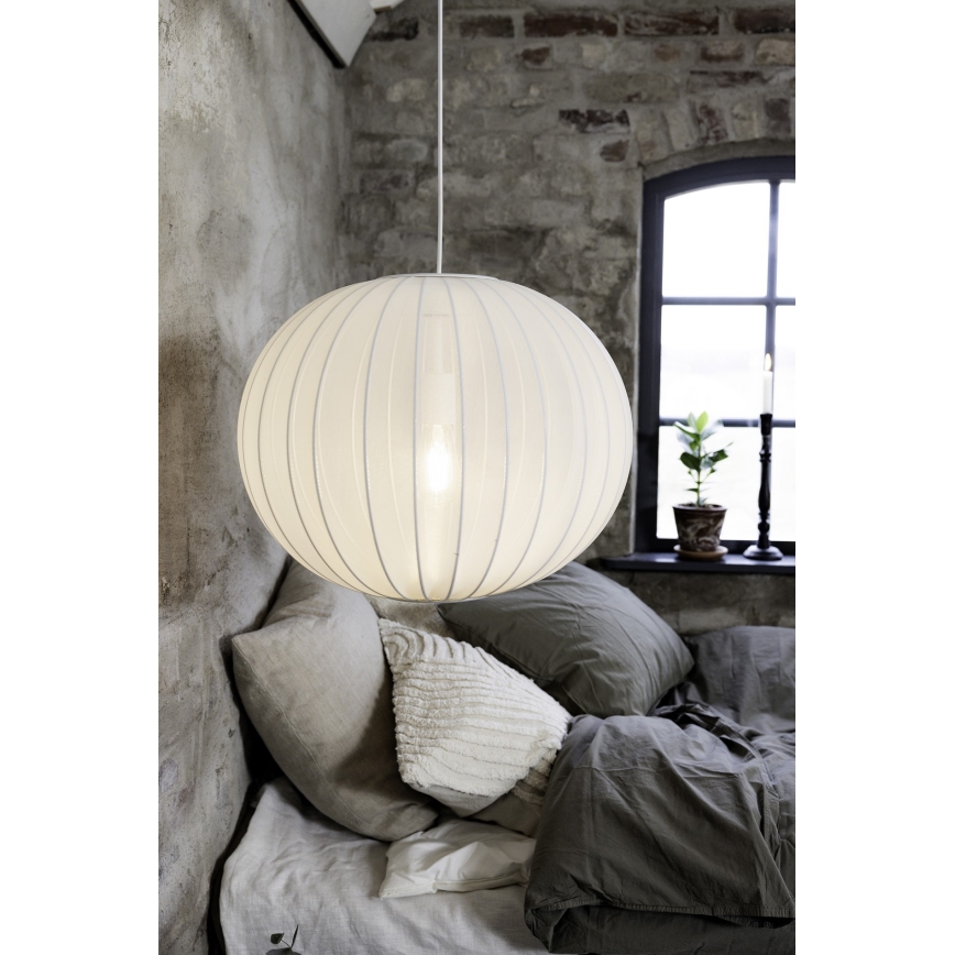 Markslöjd 108792 - Luster na sajli FORENCE 1xE27/40W/230V pr. 50 cm bijela