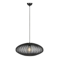 Markslöjd 108793 - Luster na sajli FORENCE 1xE27/40W/230V pr. 60 cm crna