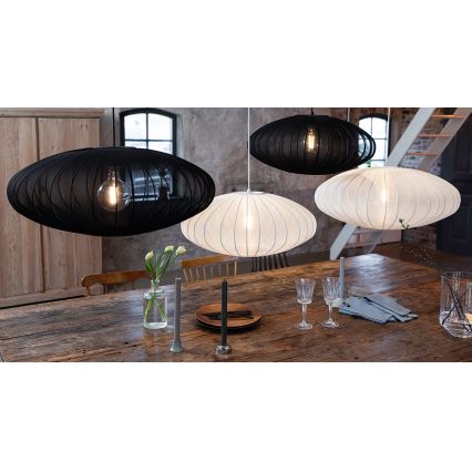 Markslöjd 108793 - Luster na sajli FORENCE 1xE27/40W/230V pr. 60 cm crna