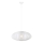 Markslöjd 108794 - Luster na sajli FORENCE 1xE27/40W/230V pr. 60 cm bijela