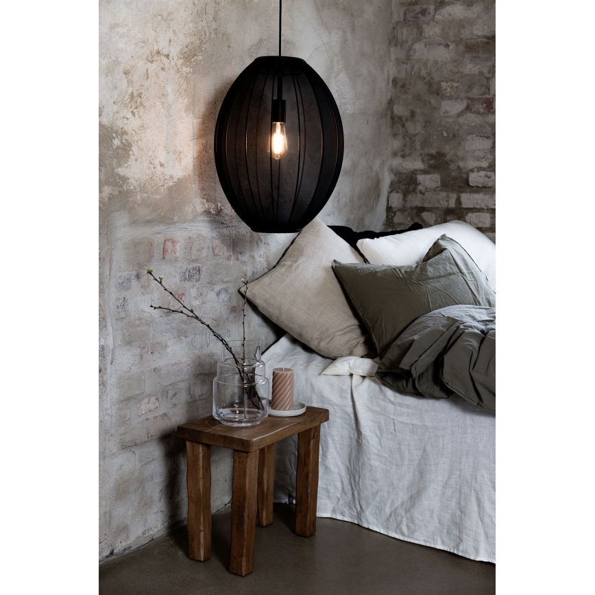 Markslöjd 108795 - Luster na sajli FLORENCE 1xE27/40W/230V crna