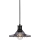 Markslöjd 108854 - Luster na sajli NOVIA 1xE27/40W/230V crna/dimna