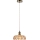 Markslöjd 108858 - Luster na sajli KURAGE 1xE27/40W/230V mesing/dimna bež