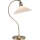 Markslöjd 108863 - Stolna lampa VELA 1xE27/40W/230V mesing/bijela