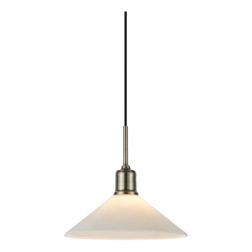 Markslöjd 108867 - Luster na sajli VELA 1xE27/40W/230V mesing/bijela