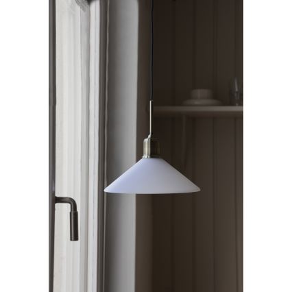 Markslöjd 108867 - Luster na sajli VELA 1xE27/40W/230V mesing/bijela