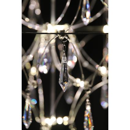 Markslöjd 108869 - LED Prigušivi kristalni luster na sajli EFESOS LED/14W/230V pr. 60 cm