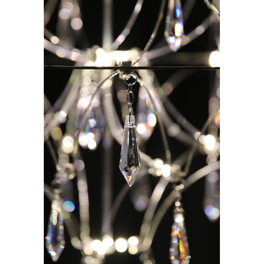 Markslöjd 108869 - LED Prigušivi kristalni luster na sajli EFESOS LED/14W/230V pr. 60 cm