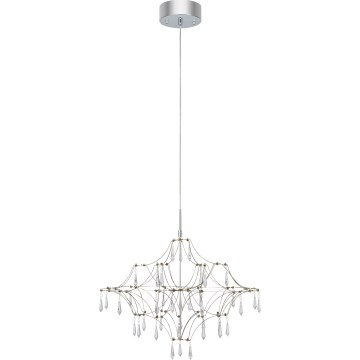 Markslöjd 108869 - LED Prigušivi kristalni luster na sajli EFESOS LED/14W/230V pr. 60 cm