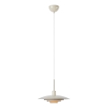Markslöjd 108875 - Luster na sajli PINY 1xE27/60W/230V Ø 35 cm bež