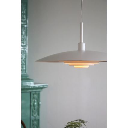 Markslöjd 108876 - Luster na kabelu PINY 1xE27/60W/230V Ø 57 cm bijeli