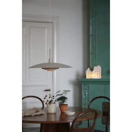Markslöjd 108877 - Viseći luster na sajli PINY 1xE27/60W/230V Ø 57 cm bež