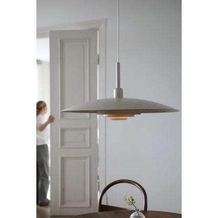 Markslöjd 108877 - Viseći luster na sajli PINY 1xE27/60W/230V Ø 57 cm bež