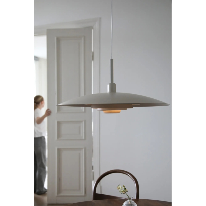 Markslöjd 108877 - Viseći luster na sajli PINY 1xE27/60W/230V Ø 57 cm bež