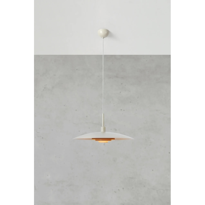 Markslöjd 108877 - Viseći luster na sajli PINY 1xE27/60W/230V Ø 57 cm bež