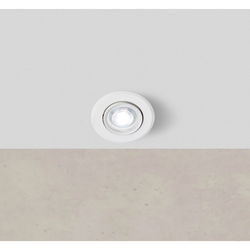 Markslöjd 108885 - LED prigušivo kupaonsko ugradno svjetlo PLUTO LED/4,9W/230V CRI 90 IP44 bijela
