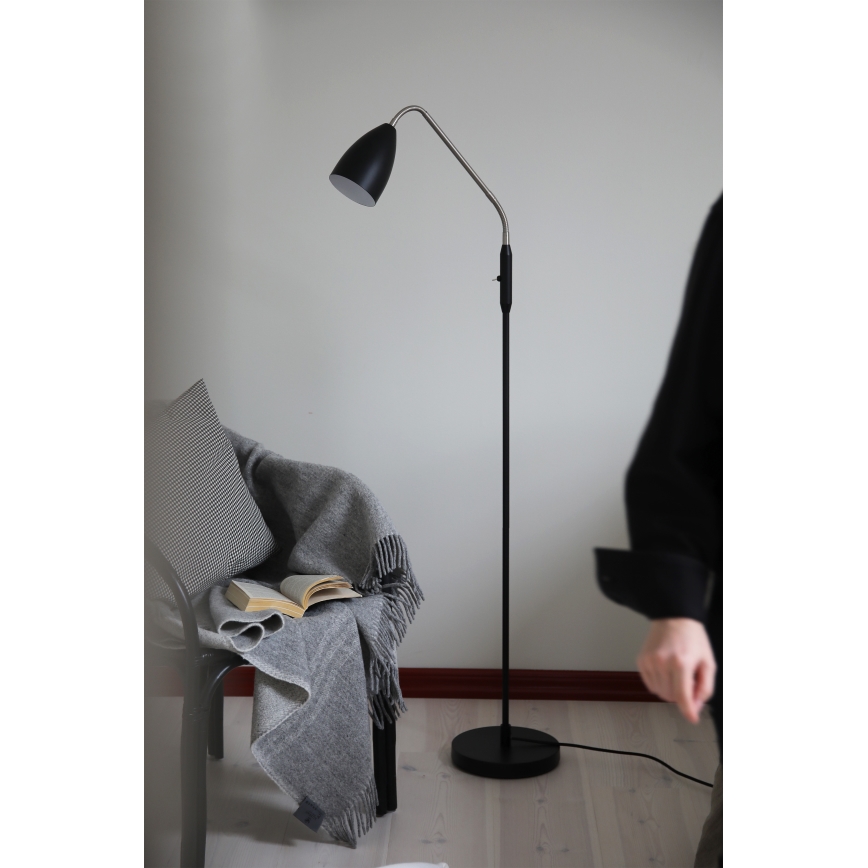Markslöjd 108886 - LED podna lampa PATRO s mogućnošću prigušivanja LED/4,9W/230V CRI 90 crna