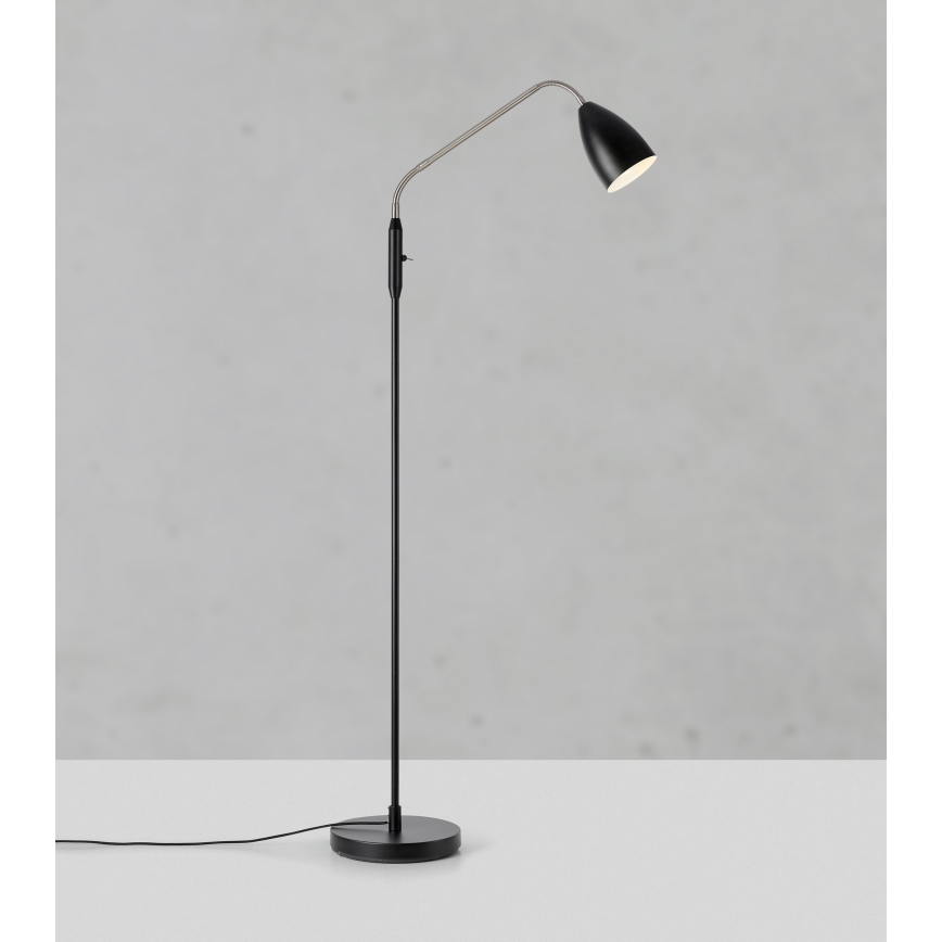 Markslöjd 108886 - LED podna lampa PATRO s mogućnošću prigušivanja LED/4,9W/230V CRI 90 crna