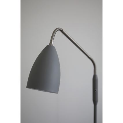 Markslöjd 108888 - LED dimabilna podna svjetiljka PATRO LED/4,9W/230V CRI 90 siva