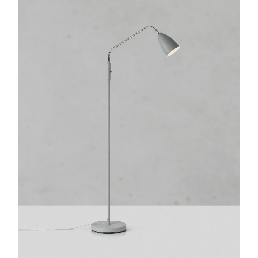 Markslöjd 108888 - LED dimabilna podna svjetiljka PATRO LED/4,9W/230V CRI 90 siva