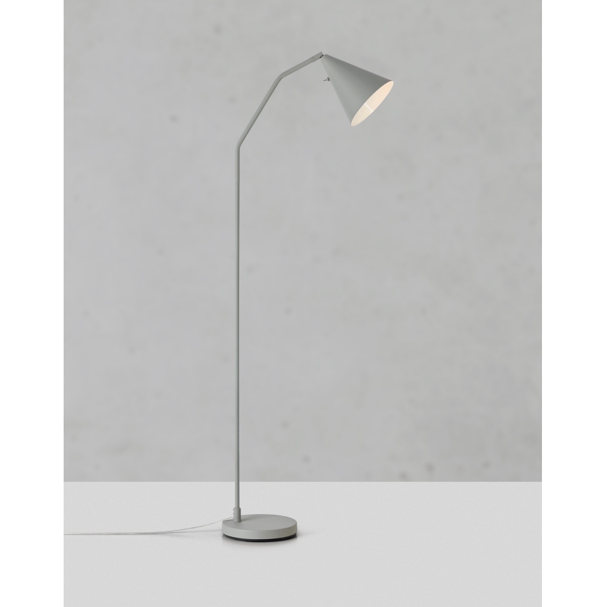 Markslöjd 108891 - LED podna lampa s prigušivačem FUNIL LED/4,9W/230V CRI 90 siva