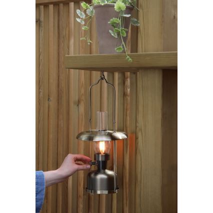 Markslöjd 108894 - LED vanjska punjiva stolna lampa FANOS s mogućnošću prigušivanja LED/2,5W/3,7V 4000 mAh IP44 mesing