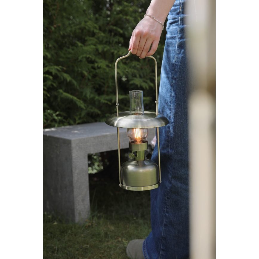 Markslöjd 108894 - LED vanjska punjiva stolna lampa FANOS s mogućnošću prigušivanja LED/2,5W/3,7V 4000 mAh IP44 mesing