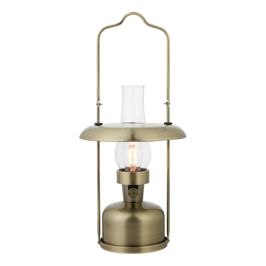 Markslöjd 108894 - LED vanjska punjiva stolna lampa FANOS s mogućnošću prigušivanja LED/2,5W/3,7V 4000 mAh IP44 mesing