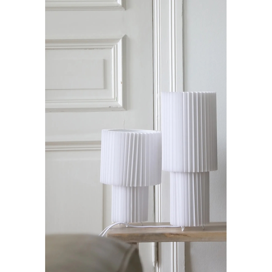 Markslöjd 108895 - Stolna svjetiljka CATIS 1xE27/60W/230V 32 cm bijela