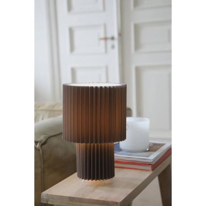Markslöjd 108896 - Stolna lampa CATIS 1xE27/60W/230V 32 cm siva