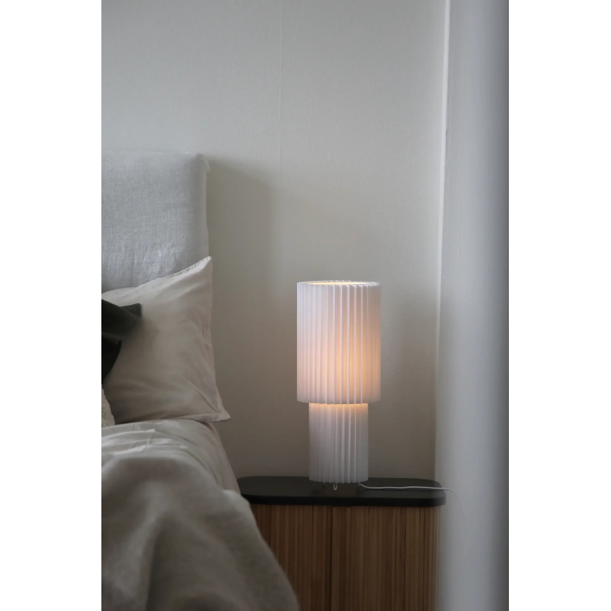 Markslöjd 108897 - Stolna lampa CATIS 1xE27/60W/230V 45 cm bijela