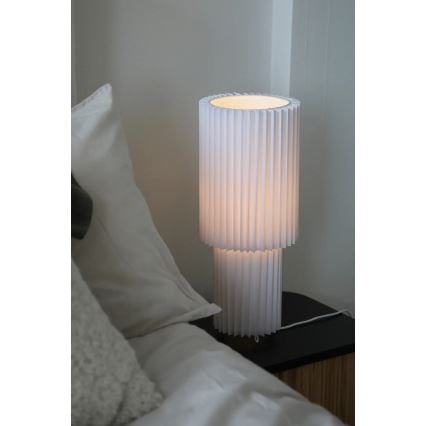 Markslöjd 108897 - Stolna lampa CATIS 1xE27/60W/230V 45 cm bijela