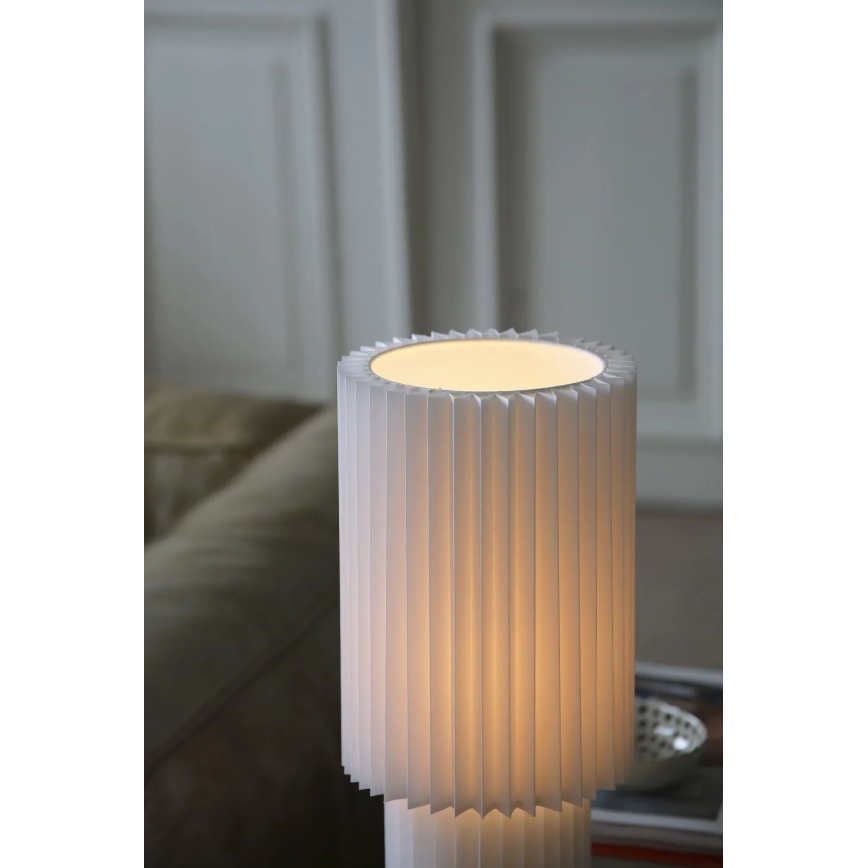 Markslöjd 108897 - Stolna lampa CATIS 1xE27/60W/230V 45 cm bijela