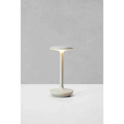 Markslöjd 108917 - LED vanjska punjiva stolna lampa s prigušivanjem PETIT LED/2W/1800 mAh 2200/2700/3000K IP44 siva