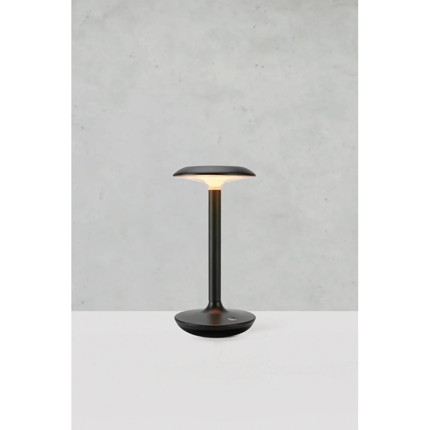 Markslöjd 108918 - LED vanjska punjiva stolna lampa s prigušivanjem PETIT LED/2W/1800 mAh 2200/2700/3000K IP44 crna