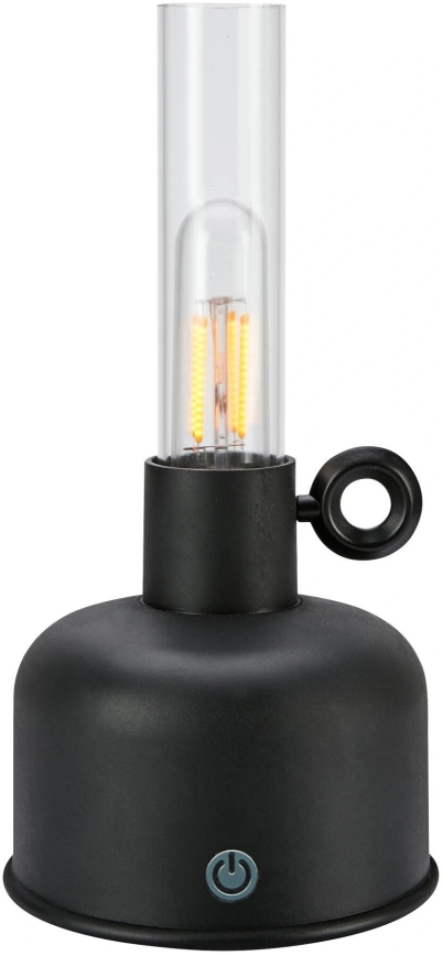 Markslöjd 108919 - LED Prigušiva vanjski punjiva stolna lampa ASTRID LED/2W/1200 mAh IP44 crna
