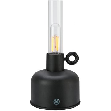 Markslöjd 108919 - LED vanjska punjiva stolna lampa s prigušivanjem ASTRID LED/2W/1200 mAh IP44 crna