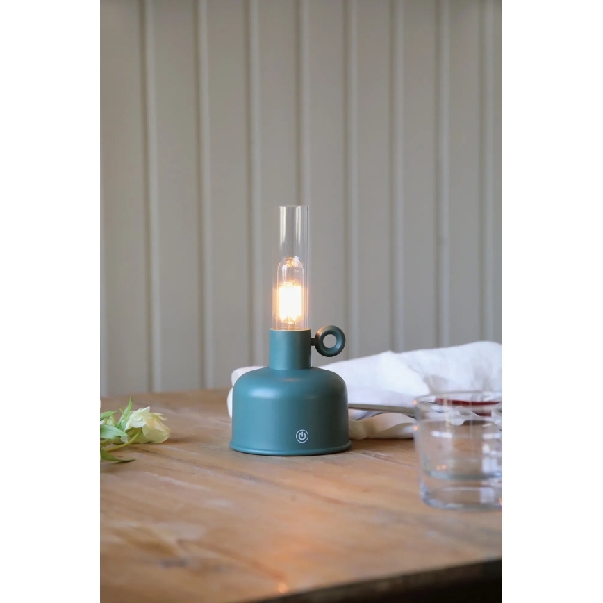 Markslöjd 108920 - LED vanjska punjiva stolna lampa s prigušivanjem ASTRID LED/2W/1200 mAh IP44 zelena