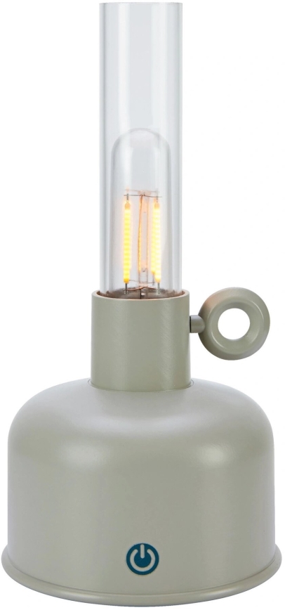 Markslöjd 108921 - LED Prigušiva vanjski punjiva stolna lampa ASTRID LED/2W/1200 mAh IP44 siva