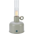 Markslöjd 108921 - LED vanjska punjiva stolna lampa s prigušivanjem ASTRID LED/2W/1200 mAh IP44 siva