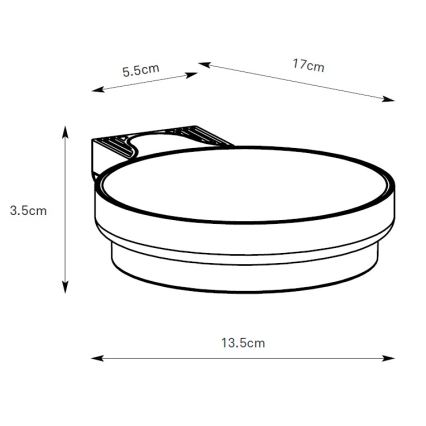 Markslöjd 108952 - LED prigušiva solarna zidna svjetiljka FRAME LED/2W/3,7V 4000 mAh IP44 crna