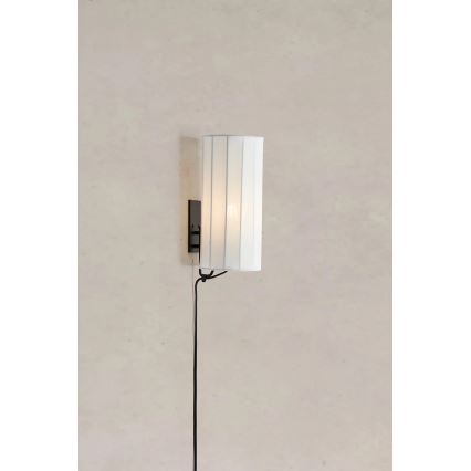 Markslöjd 108960 - Zidna svjetiljka HIKARI 1xE27/60W/230V bijela/crna