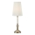 Markslöjd 108969 - Stolna lampa NOBLE 1xE14/40W/230V 56 cm bijela/mesing