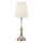 Markslöjd 108970 - Stolna svjetiljka NOBLE 1xE14/40W/230V 66 cm bijela/mesing