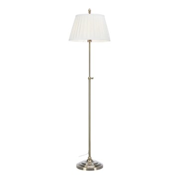 Markslöjd 108972 - Podna lampa OXFORD 1xE14/40W/230V bijela/mesing